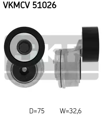 Ролик SKF VKMCV 51026